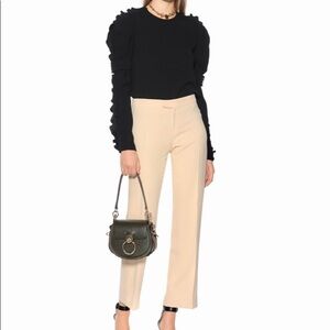 See By Chloe Stacked Ruffle Sleeve Sweater, XS